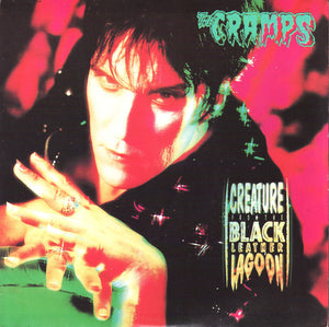 CRAMPS - CREATURE FROM THE BLACK LEATHER LAGOON (12" EP) (USED VINYL 1990 US M-/EX+)