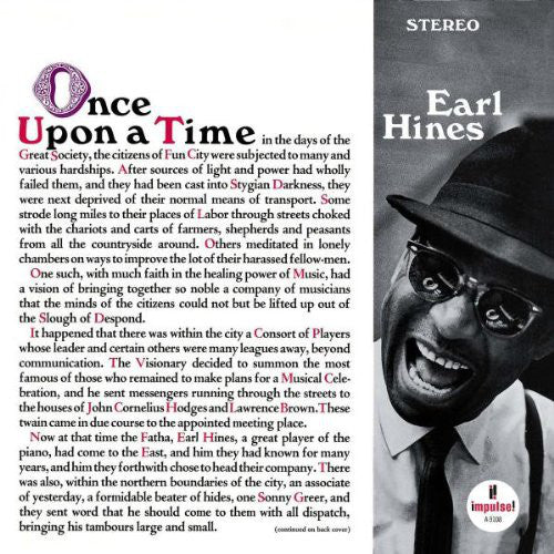 EARL HINES - ONCE UPON A TIME (USED VINYL 1972 US EX+/EX-)