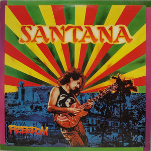 SANTANA - VIVA EL FREEDOM (USED VINYL 1987 US M-/M-)