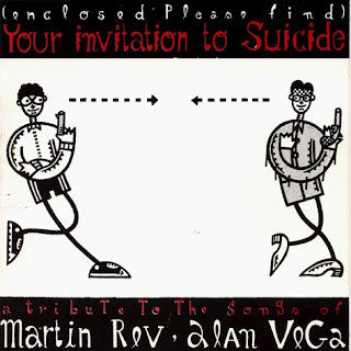 VARIOUS - YOUR INVITATION TO SUICIDE: A TRIBUTE TO THE SONGS OF MARTIN REV & ALAN VEGA (2LP) (USED VINYL 1994 Spanish EX/M-)