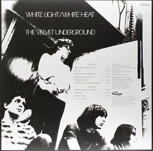 VELVET UNDERGROUND - WHITE LIGHT/WHTE HEAT (+BONUS TRACKS) VINYL