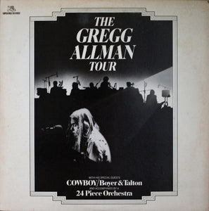 GREGG ALLMAN - THE GREGG ALLMAN TOUR (2LP) (USED VINYL 1975 JAPAN M-/EX-)