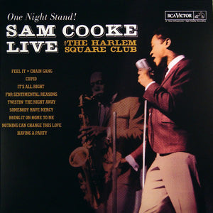 SAM COOKE - SAM COOKE LIVE AT THE HARLEM SQUARE CLUB: ONE NIGHT STAND! VINYL