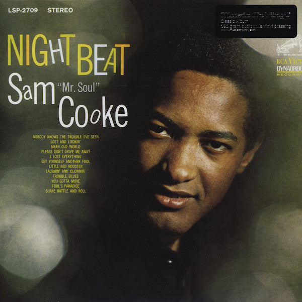 SAM COOKE - NIGHT BEAT VINYL