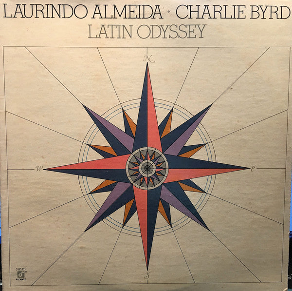 LAURINDO ALMEIDA & CHARLIE BYRD - LATIN ODYSSEY (USED VINYL 1983 US M-/EX+)