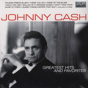 JOHNNY CASH - GREATEST HITS AND FAVORITES (2LP) VINYL