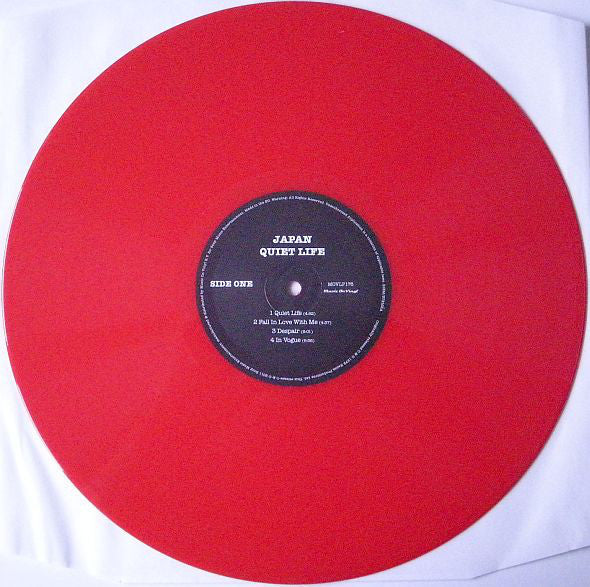 JAPAN - QUIET LIFE (RED COLOURED) (3LP) VINYL