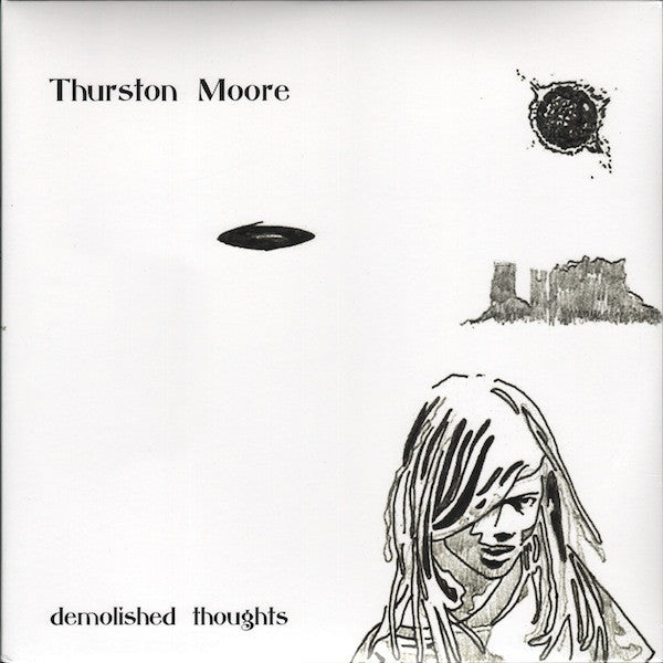 THURSTON MOORE - DEMOLISHED THOUGHTS (2LP) (BLUE COLOURED) (USED VINYL 2011 US M-/M-)