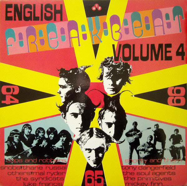 VARIOUS - ENGLISH FREAKBEAT VOLUME 4 (USED VINYL 1989 US EX+/EX+)