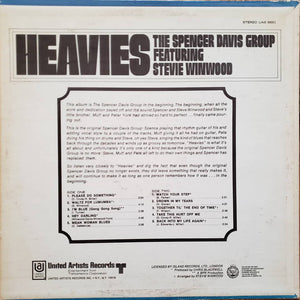 SPENCER DAVIS GROUP - HEAVIES (USED VINYL 1969 US UNPLAYED)