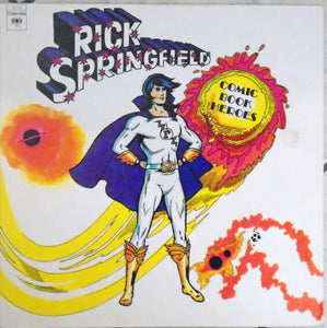 RICK SPRINGFIELD - COMIC BOOK HEROES (USED VINYL 1973 US EX+/M-)