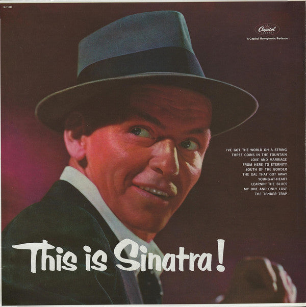 FRANK SINATRA - THIS IS SINATRA! (MONO) (USED VINYL 1979 US M-/M-)