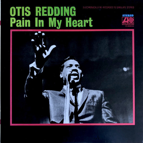 OTIS REDDING - PAIN IN MY HEART (USED VINYL 1971 JAPAN EX+/EX+)