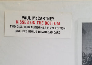 PAUL McCARTNEY ‎– KISSES ON THE BOTTOM (2 x 180gm LP) VINYL