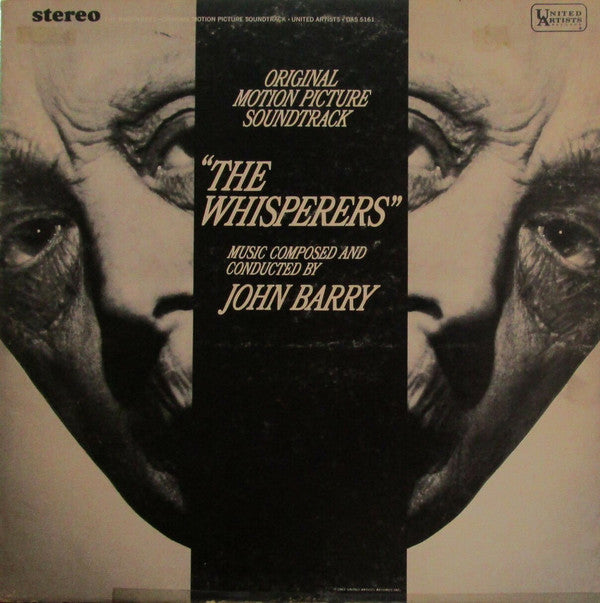 JOHN BARRY - THE WHISPERERS SOUNDTRACK (USED VINYL 1967 US M-/EX)