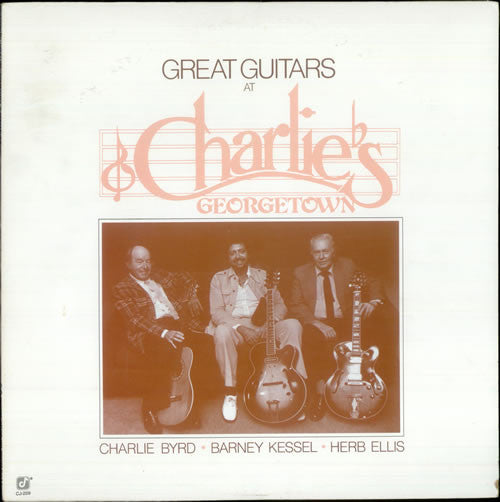 GREAT GUITARS - GREAT GUITARS AT CHARLIE'S GEORGETOWN (USED VINYL 1983 US M-/EX)