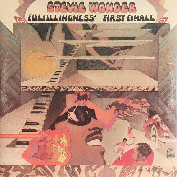STEVIE WONDER - FULFILLINGNESS' FIRST FINALE (USED VINYL 1974 JAPAN EX+/EX+)