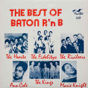 VARIOUS - THE BEST OF BATON R'N'B (USED VINYL 1980 UK M-/EX+)