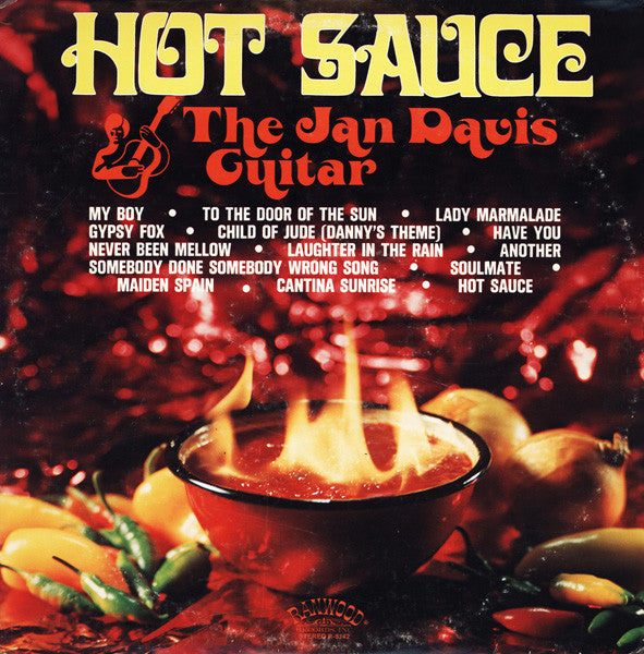 JAN DAVIS GUITAR - HOT SAUCE (USED VINYL 1975 US M-/EX)