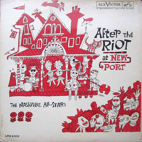 NASHVILLE ALL-STARS - AFTER THE RIOT AT NEWPORT (USED VINYL 1961 US EX+/VG)