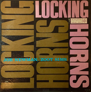 JOE NEWMAN & ZOOT SIMS - LOCKING HORNS (USED VINYL 1973 JAPAN M-/M-)
