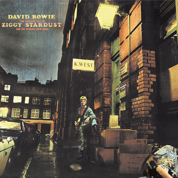 DAVID BOWIE - THE RISE AND FALL OF ZIGGY STARDUST AND THE SPIDERS FROM MARS (LP&DVD) (USED VINYL 2012 EUROPE M-/M-)