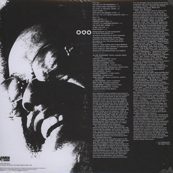 ALLEN TOUSSAINT - LIFE, LOVE & FAITH VINYL