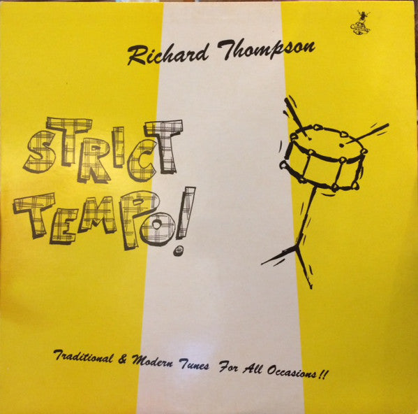 RICHARD THOMPSON - STRICT TEMPO! (USED VINYL 1983 US M-/EX)