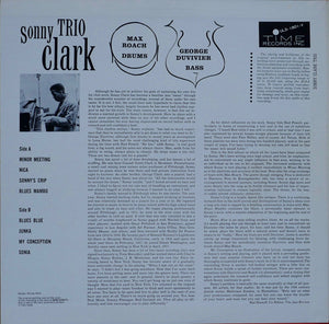 SONNY CLARK TRIO - SONNY CLARK TRIO (USED VINYL 1990 JAPAN M-/M-)