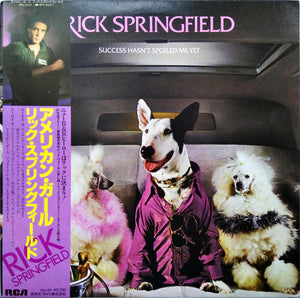 RICK SPRINGFIELD - SUCCESS HASN'T SPOILED ME YET (USED VINYL 1982 JAPAN M-/EX)