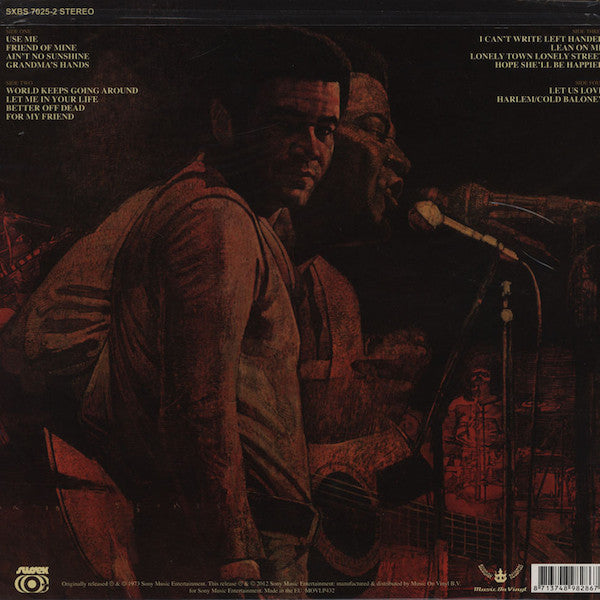 BILL WITHERS - LIVE AT CARNEGIE HALL (2LP) VINYL