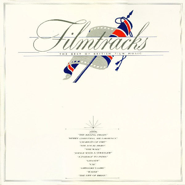 VARIOUS - FILMTRACKS - THE BEST OF BRITISH FILM MUSIC (2LP) (USED VINYL 1985 NETHERLANDS UNPLAYED)