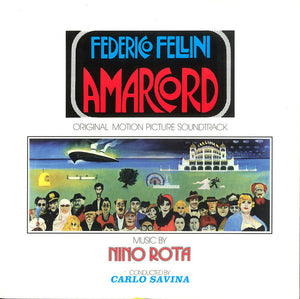 NINO ROTA - AMARCORD SOUNDTRACK (USED VINYL 2010 ITALY M-/EX)