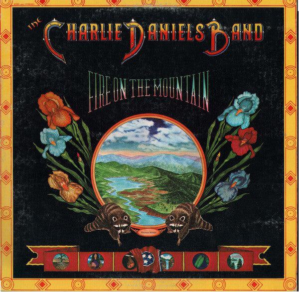 CHARLIE DANIELS BAND - FIRE ON THE MOUNTAIN (LP+7