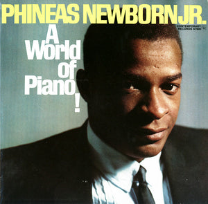 PHINEAS NEWBORN JR. - A WORLD OF PIANO! (USED VINYL 1984 US M-/EX+)