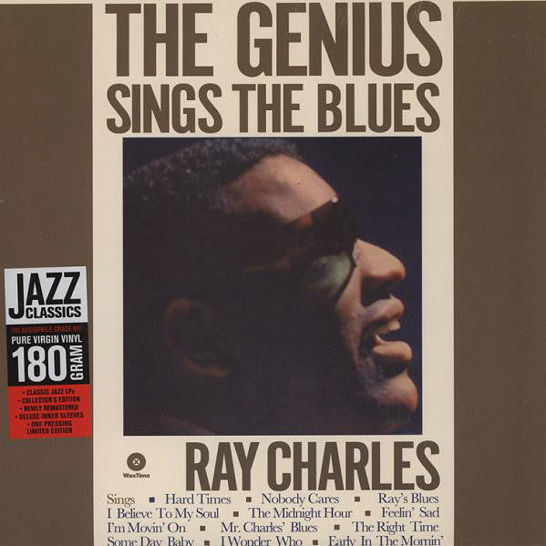 RAY CHARLES - THE GENIUS SINGS THE BLUES VINYL