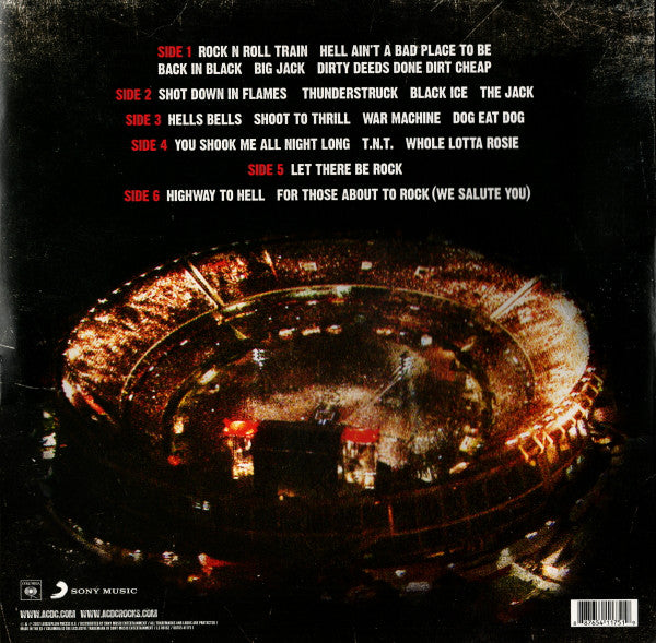 AC/DC - LIVE AT RIVER PLATE (RED COLOURED 3LP) VINYL