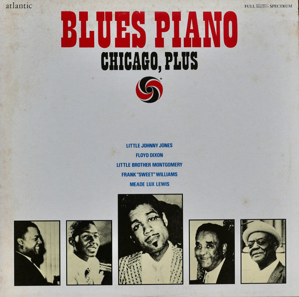 VARIOUS - BLUES PIANO CHICAGO, PLUS (USED VINYL 1980 JAPAN M-/EX+)