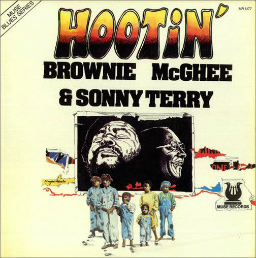 SONNY TERRY & BROWNIE MCGHEE - HOOTIN' (USED VINYL 1981 AUS M-/EX-)