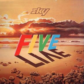 SKY - SKY FIVE LIVE (2LP) (USED VINYL 1983 AUS M-/EX+)