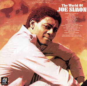 JOE SIMON - THE WORLD OF JOE SIMON (2LP) (USED VINYL 1973 US M-/EX-)