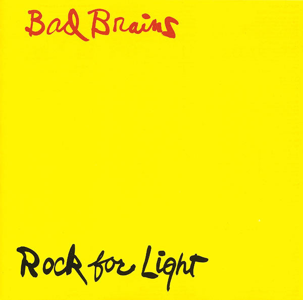 BAD BRAINS - ROCK FOR LIGHT VINYL