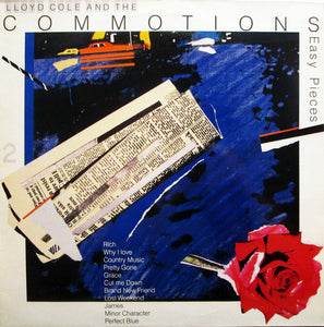 LLOYD COLE & THE COMMOTIONS - EASY PIECES (USED VINYL 1985 CANADIAN M-/EX+)