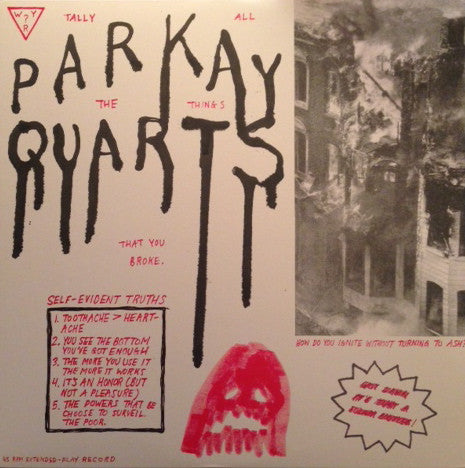 PARQUET COURTS - TALLY ALL THE THINGS VINYL