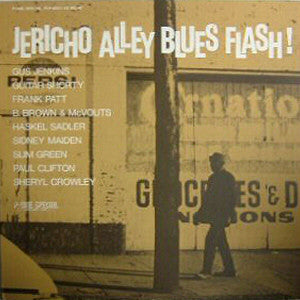 VARIOUS - JERICHO ALLEY BLUES FLASH! (2LP) (USED VINYL 1984 JAPAN M-/M-)