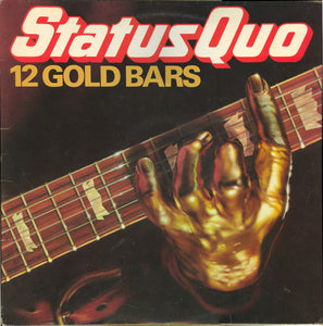 STATUS QUO - 12 GOLD BARS (USED VINYL 1980 UK M-/EX+)