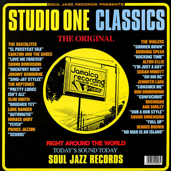 VARIOUS - STUDIO ONE CLASSICS (2LP) VINYL