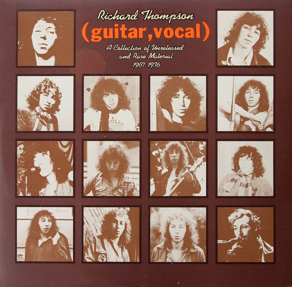 RICHARD THOMPSON - (GUITAR, VOCAL) A COLLECTION OF UNRELEASED AND RARE MATERIAL 1967-1976 (USED VINYL 1976 UK M-/EX+)