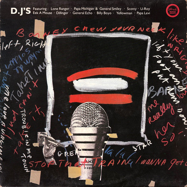VARIOUS ARTISTS - REGGAE GREATS - DJ'S (USED VINYL 1985 UK M-/EX+)