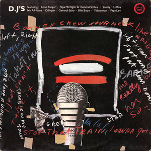 VARIOUS - REGGAE GREATS - DJ'S (USED VINYL 1985 UK M-/EX+)